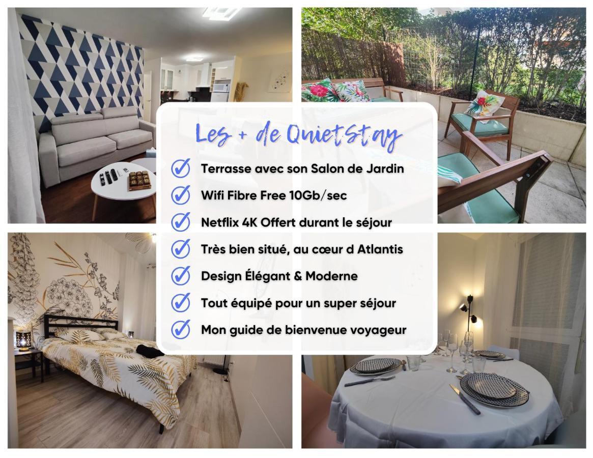 Quietstay 20' Paris, Connected Home Avec Terrasse Масси Экстерьер фото