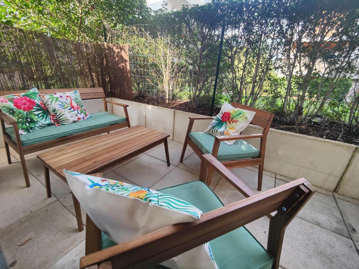 Quietstay 20' Paris, Connected Home Avec Terrasse Масси Экстерьер фото